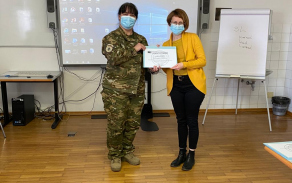 Předávání certifikátu v Poljče